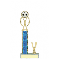 Trophies - #Soccer Vertical Star Riser C Style Trophy